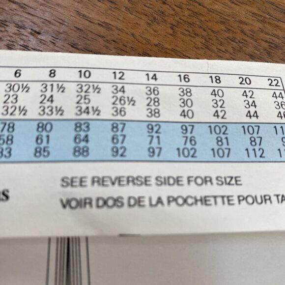 Vintage Vogue Sewing Pattern 1479 American Designer Albert Nipon Dress Size 10 - Picture 10 of 11